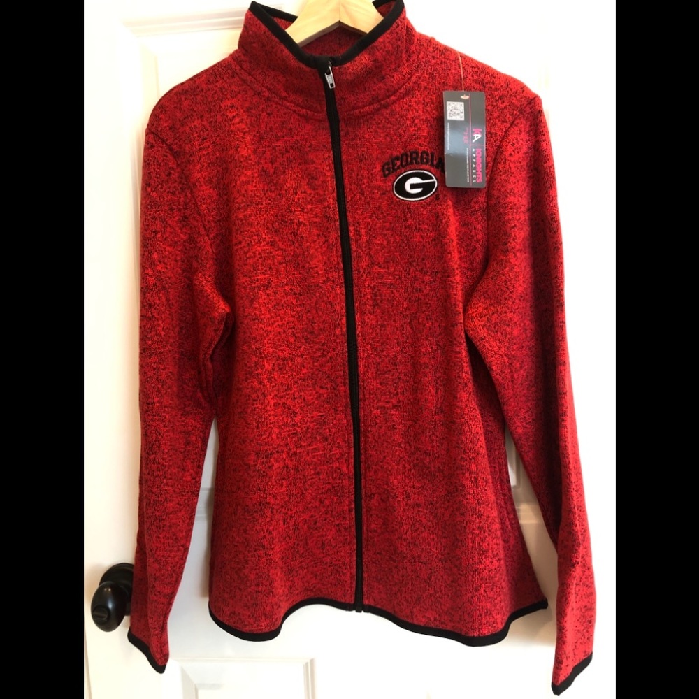 NWT WOMENS GEORGIA BULLDOGS JACKET SIZE L